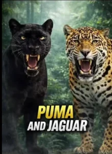 mountain-lion-puma-vs-panthera-onca-dua-raja-kucing-amerika
